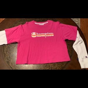 Champion heavyweight layered 1 piece Jersey.